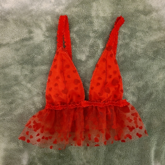 Handmade tulle bralette - Picture 3 of 6